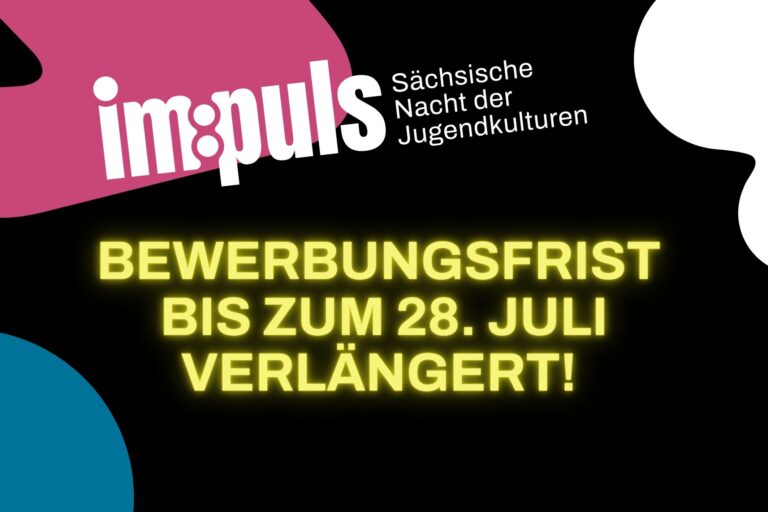 Bewerbungsfrist verlängert!