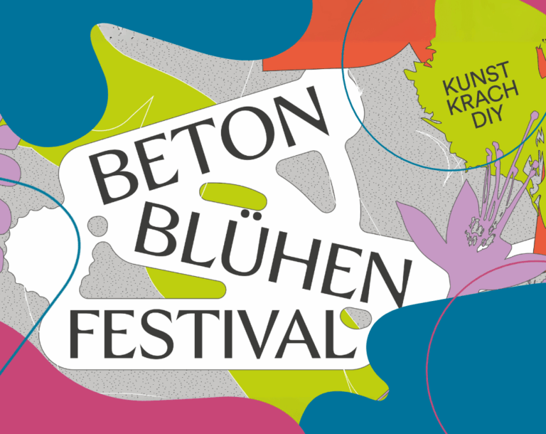 Logo: Betonblühen Festival - Kunst, Krach, DIY